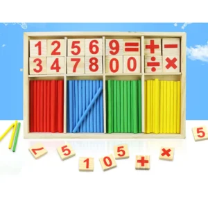 Children Learning math Wooden Educational Toys Digital Stick Montessori Teaching Aid Mathematics Enlightenment Knowledge - Image 3