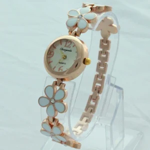 Chaoyada Ladies Lucky Clover Love Crystal Strap Austrian Drilling Women Watches 2017 Luxury Brand Quartz Watches Woman Dress O71 - Image 6