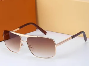 Vintage Square Men Sunglasses Brown 2025 Luxury Brand Retro Classic Sun Glasses For Man UV400 Oculos De Sol Masculino Wholesale