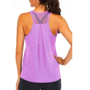Yoga Shirt Female New Style T-Shirt Loose Fitness Tops Vest Women Sleeveless Sport Tee Quick-Drying Gym Running Workout Blouse - Image 7
