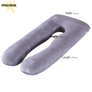 PANGDUBE Pregnancy Pillow 130*70cm Sleeping Waist Pillow for Pregnant Women Nursing Pillow Breastfeeding Cushion for Women - Image 5