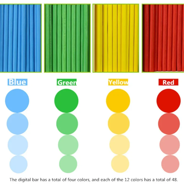 Children Learning math Wooden Educational Toys Digital Stick Montessori Teaching Aid Mathematics Enlightenment Knowledge - Image 5