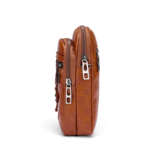 Multi-Functional Soft PU Leather Small Shoulder Bag For Women Vintage Crossbody Bag Cash Purse Cell phone Baga Handbag Purse - Image 4