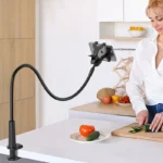 Phone Holder Stand Lazy Bracket Headrest Bed 360 Flexible Long Arms Clamp Mount For iPhone Samsung and 3.5~6.7" Device