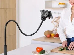 Phone Holder Stand Lazy Bracket Headrest Bed 360 Flexible Long Arms Clamp Mount For iPhone Samsung and 3.5~6.7" Device