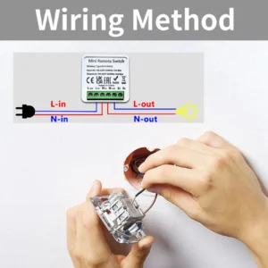 RF 433 MHz Smart Light Switch Mini DIY Wireless Remote Control 1/2/3 Gang Wall Panel Switch 16A Relay Receiver Automation Module - Image 6