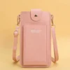 Women Bags Soft Leather Wallets Touch Screen Cell Phone Purse Crossbody Shoulder Strap Handbag for Female Cheap Women's Bags - Image 6