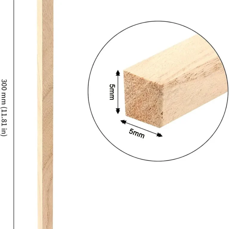 20-50pcs 2/3/5mm Balsa Stick Balsa Wood Craft Square Cudgel Model Building Carving DIY Handicraft Making Accessories Stic - Image 4