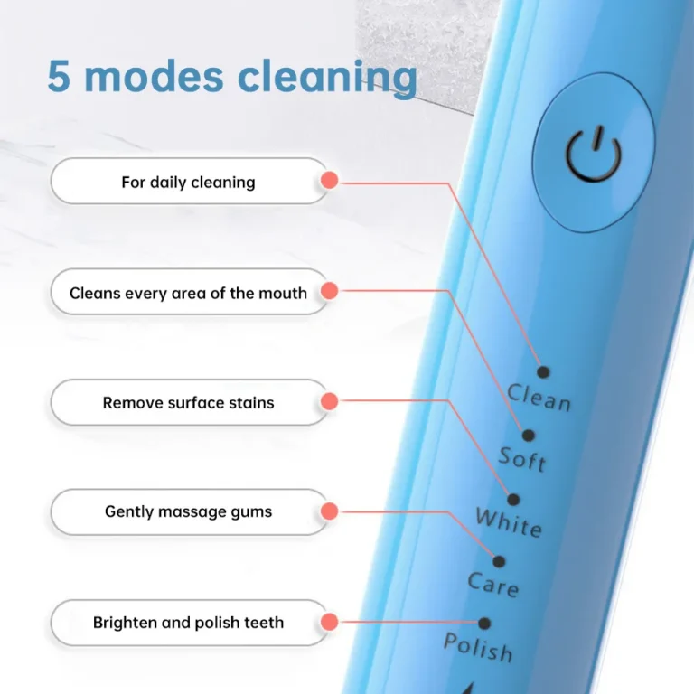 Tongwode Oral Cleaning Electric Tooth Brushes Long Lasting Smart Wireless Rechargeable Automatic Ultrasonic Electric Toothbrush - Image 4