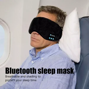 Fone Bluetooth Earphones Sports Sleeping Headband Elastic Wireless Headphones Music Eye Mask Wireless Bluetooth Headset Headband - Image 4