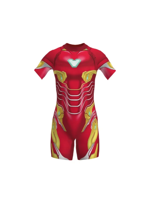 Spiderman Children Swimwear Cosplay Far From Home/The Amazing/Iron Man Boys Girls Beachwear Surfing Swimsuit Bathing Set Wetsuit - Image 5