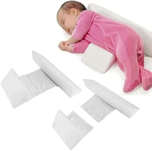 Baby Side Sleeping Pillow Head Protecter Newborn Head Anti-Spitting Milk Travel Pillow Infant Sleeping Wedge Cushion - Image 3