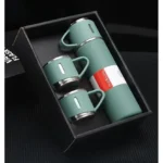 500ML 304 Stainless Steel Vacuum Insulated Bottle Gift Set Coffee Mug Business Style Insulated Water Bottle for Tea Coffee Drink