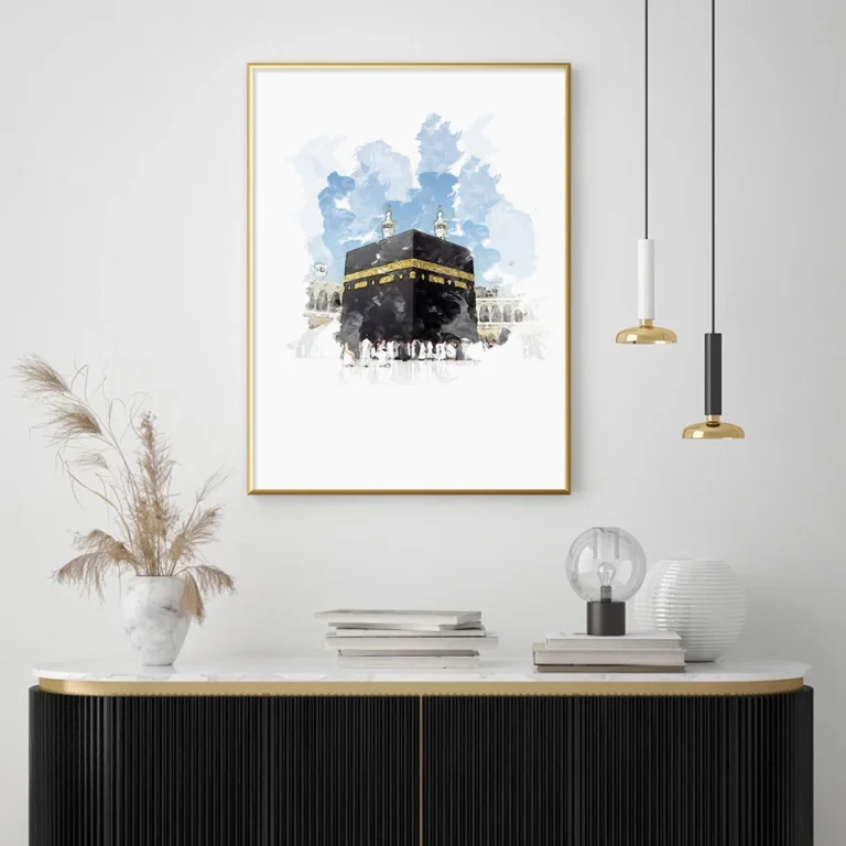 Abstract Islamic Mosque Dome Rock Temple Posters Modern Canvas Painting Wall Art Print Picture Living Room Interior Home Decor - Image 5