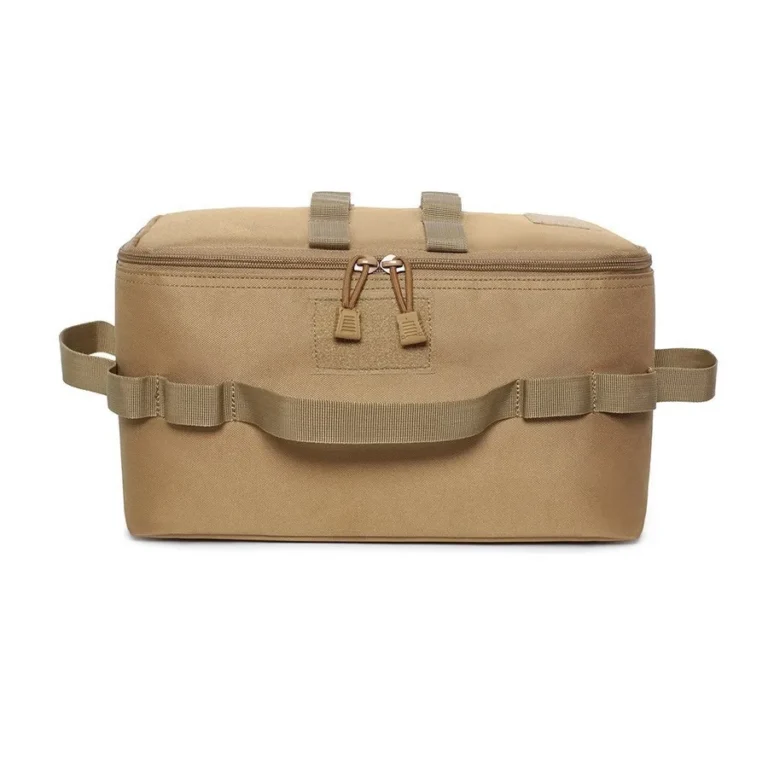 Outdoor Camping Gas Tank Storage Bag Large Capacity Ground Nail Tool Bag Gas Canister Picnic Cookware Utensils Kit Bag - Image 4