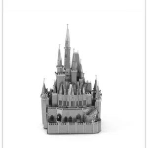3D Metal Puzzle Cinderella Castle DIY Model Building Kit Adult Toys Birthday Gift - Image 4