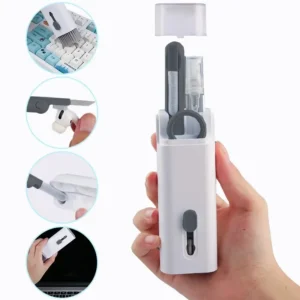 7 In 1 Keyboard Cleaning Kit Earphones Cleaner Brush For AirPods Computer Tablet Laptop TV Screen Mobile Phone Cleaning Tools