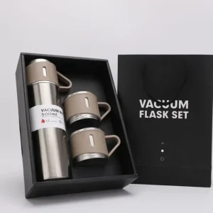 500ML 304 Stainless Steel Vacuum Insulated Bottle Gift Set Coffee Mug Business Style Insulated Water Bottle for Tea Coffee Drink - Image 3
