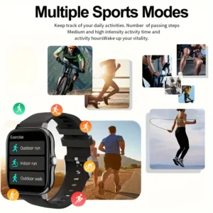 KESHUYOU 2025 Smart Watch Answer Make Call Message Preview Sport Mode DIY Dial Sleep Monitor Smart Watch for Men Women Gifts - Image 7