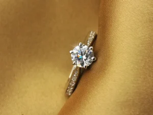 Luxury 925 Sterling Silver Classic Ring for Women Six claw jewelry simple 70ct diamond ring imitation diamond women's ring - Image 7