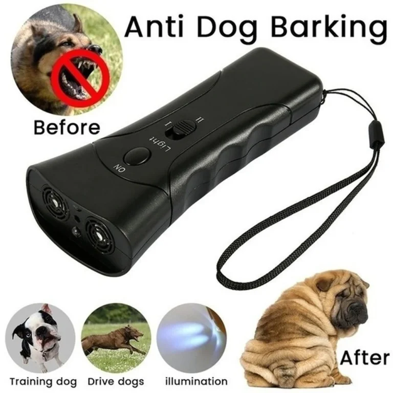 Ultrasonic Bark Arrester Anti Bark Device Ultrasonic Dog Barking Control Stop Repeller Trainer Tool for Pets Training Supplies - Image 6