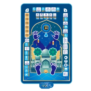 7 Languages Educational Prayer Mat Electronic Interactive Prayer Rug Mat for Kids Smart Interactive Electronic Prayer Rug - Image 6