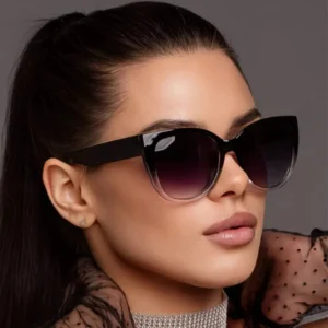 2025 NEW Trendy and Fashionable Cat Eye Large Frame Gradient Sunglasses for Men and Women - Image 5