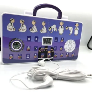 SA20 Islamic Product Smart Interactive Prayer Kit With Earphone Children Learning Prayer Toys Sejadah Muslim Kit With Mat - Image 3