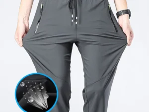 Elastic Waist Jogger Sweatpants Men Casual Classic Sport Men's Pants Quick Dry Straight Trousers Breathable Plus Size 4XL 5XL