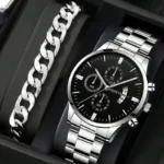 Fashion Men Watch Luxury Calendar Quartz Wrist Watch Business Watches Man Clock Male Bracelet Wristwatch