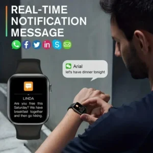 2025 New Smartwatch For Men Android IOS Phone 1.73" Screen Bluetooth Call Blood Oxygen Pressure Monitoring Smart Watch Women - Image 4