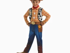 Toy Story Woody Costume with Cowboy Hat for Cosplay Party