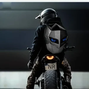 LED Backpack For Man Hard Shell LED Motorcycle Cycling Helmet Backpack for woman Business Travel Waterproof Laptop Backpack - Image 3