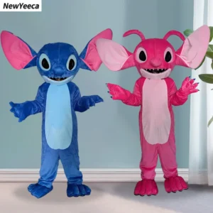 Blue Lilo & Stitch Mascot Costume Disney Cartoon Character Advertising Fancy Dress Animal Carnival Party Adult Cosplay Suits - Image 4