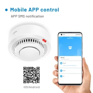 Tuya Smart WiFi Smoke Sensor Fire Protection Smoke Detector 85dB Sound Security System Firefighters Smartlife APP Control - Image 6