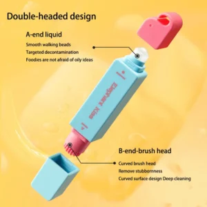 White Clothes Stain Remover Pen Strong Portable Waterless Tant Oil Stain Remover Pen Instant Cleaning Oil Stain Removal Tool - Image 4