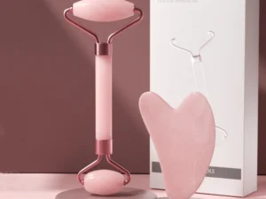 2Pcs Face Massager Roller Guasha Board Resin Scraper Wrinkle Remover Massage Roller for Facial Lifting Body Slim Skin Care Tools