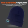 Wireless Bluetooth Music Hat Outdoor Knitted hat Headphone Winter Warm Beanie Speaker Removable Cap For Cycling Running Yoga - Image 3