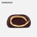 Gold Closure Box Clutch Bag women evening wedding party cute purse bag handbag 2024 new