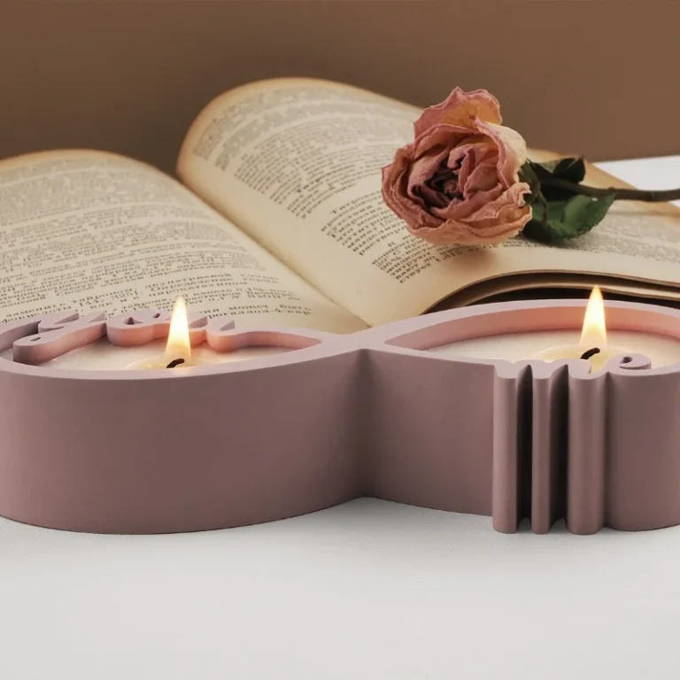 DIY You Me Couple Candle Cup Mirror Silicone Molds Gypsum Aromatherapy Container Jewelry Storage Can Resin Mold Home Handicrafts - Image 5
