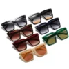 Square Sunglasses Women 2025 Vintage Brand Oversize T Women's Sun Glasses Black Gradient Female Glasses Men.s Oculos UV400 - Image 3