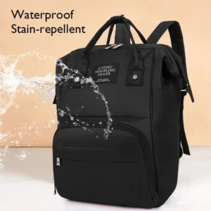 Nappy Backpack Diaper Bag Mummy Large Capacity Bags Mom Baby Multi-Function Waterproof Outdoor Travel Diaper Bags for Baby Care - Image 7