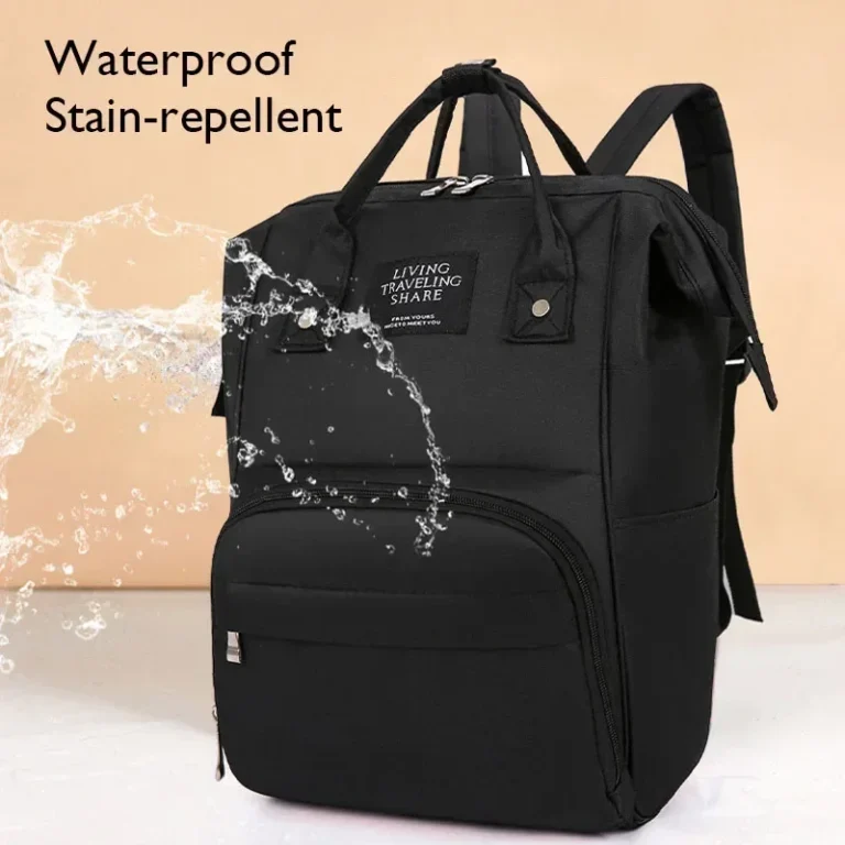 Nappy Backpack Diaper Bag Mummy Large Capacity Bags Mom Baby Multi-Function Waterproof Outdoor Travel Diaper Bags for Baby Care - Image 7