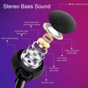 Stereo Earphones Wireless Headset with Mic Glasses Sunglasses for Driving Cycling Sports Noise Reduction Headphones - Image 5