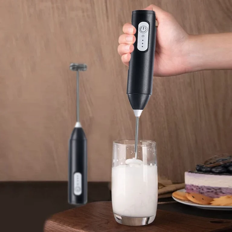 Wireless Milk Frother Electric Type-C Handheld Blender Stainless Steel Mini Coffee Maker Whisk Mixer For Coffee Cappuccino Cream - Image 4