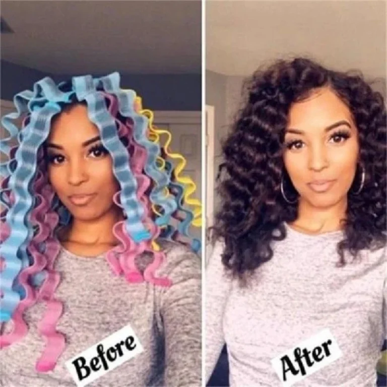 Heatless Hair Curlers12/10pcs No Heat Hair Curls Rollers Ribbon Sleeping Soft Headband Hair Curlers Modeler Hair Styling Tools - Image 6