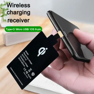 Wireless Charging Receiver For iPhone 5 6 7 Micro USB Type C Universal Fast Wireless Charger For Samsung Huawei Xiaomi Redmi 9