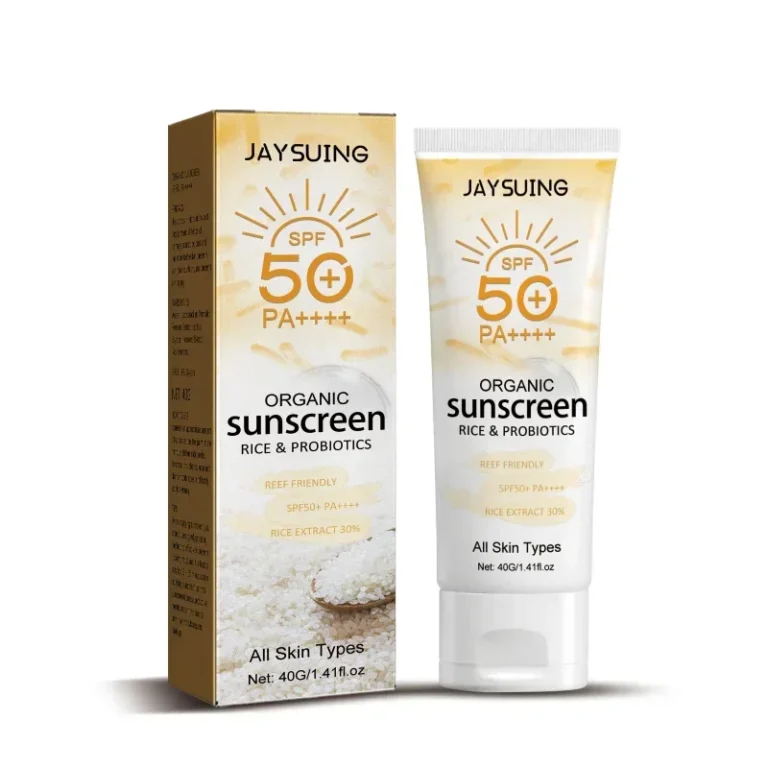Summer organic sunscreen face body Sunblock outdoor isolation UV protection SPF 50 Moisturizing whiten not greasy sun cream - Image 7