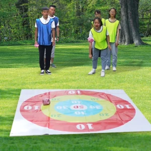 Sandbag Throwing Target Outdoor Team Building Games for Adults Kids Group Activity Perfect for Backyard Carnival Field Day Party - Image 5