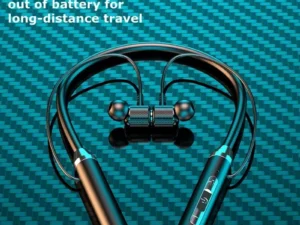 Wireless Headphones Bluetooth 5.0 Neckband Earphones Silicone Hifi 9D Stereo Sports Headset Halter Waterproof Magnetic Earbuds